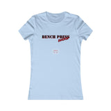 'Bench Press Sucks' Ladies T-Shirt