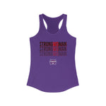 'StrongWoman' Trifecta Racerback Tank