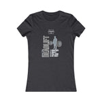 'Deadlift 101' Ladies T-Shirt
