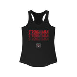 'StrongWoman' Trifecta Racerback Tank