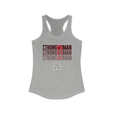 'StrongWoman' Trifecta Racerback Tank