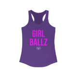 Girl Ballz Racerback Tank